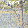 Sunlit Canopy Wallpaper with Dappled Light wallpaper for iPhone, iPad & Mac