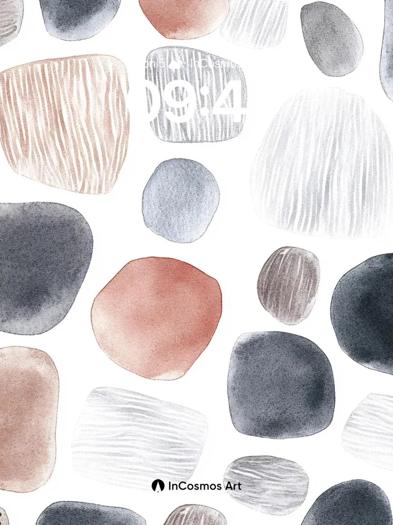 Stone Hush Wallpaper with Whispered Patterns