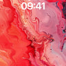 Crimson Pulse Wallpaper with Liquid Veins wallpaper for iPhone, iPad & Mac