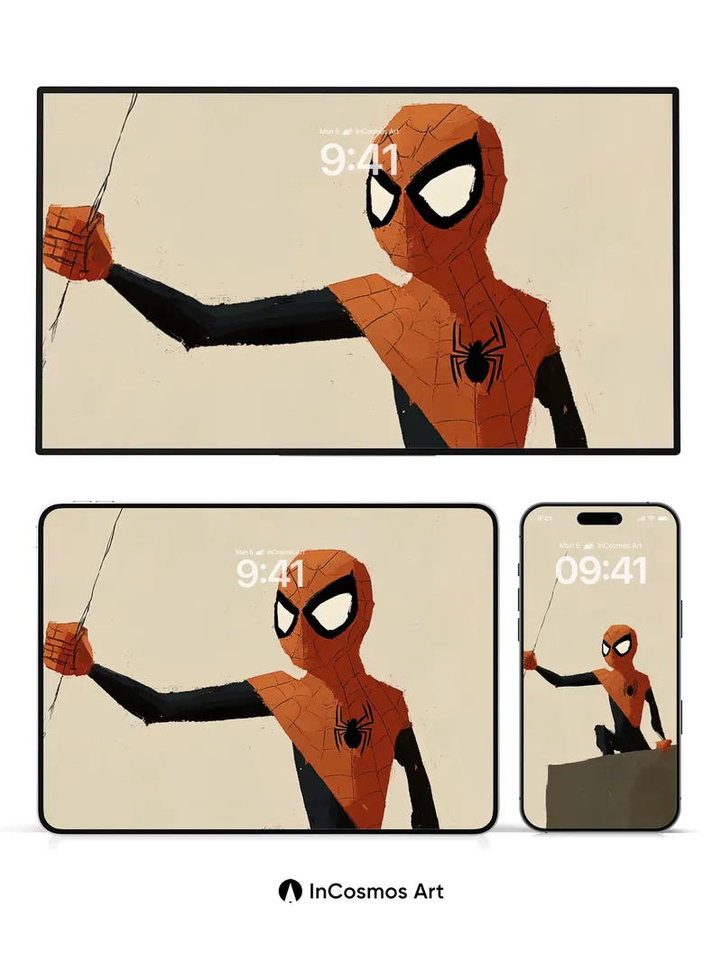 Silk-Weaved Hero Wallpaper with Animated Stillness