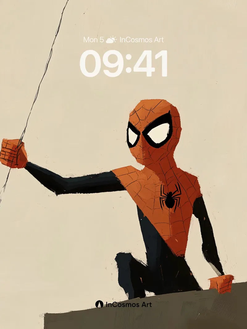 Silk-Weaved Hero Wallpaper with Animated Stillness