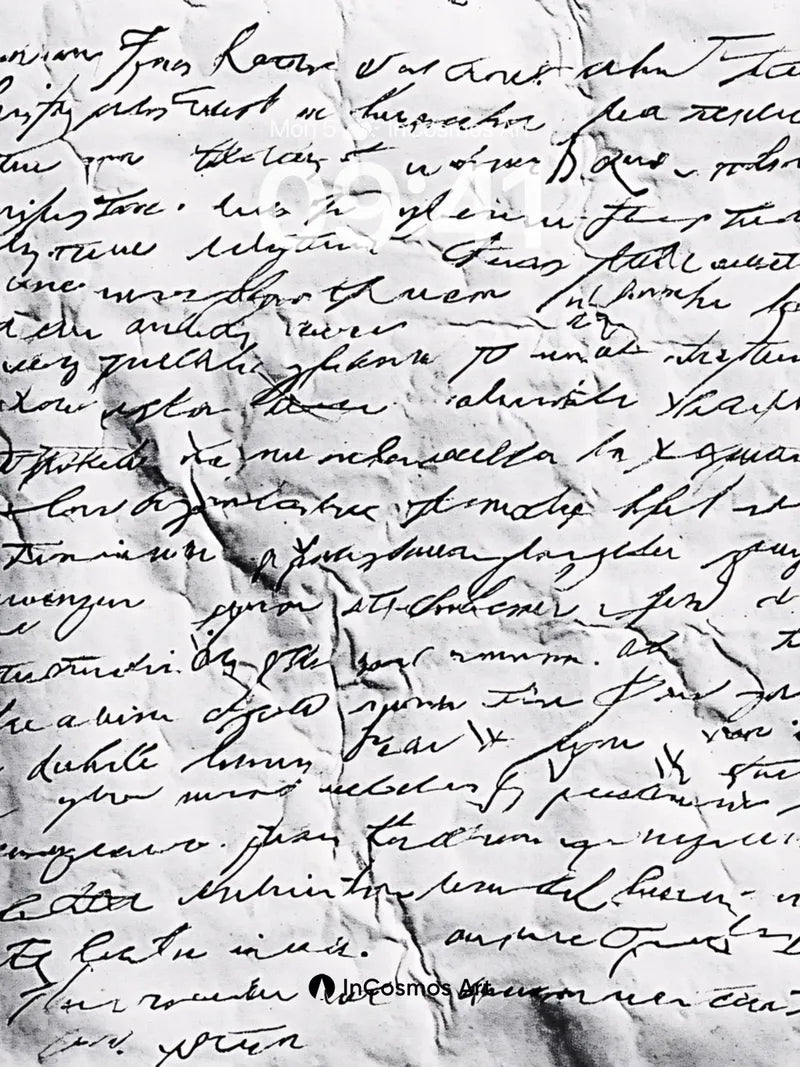 Whispered Ink Wallpaper with Crumpled Memory