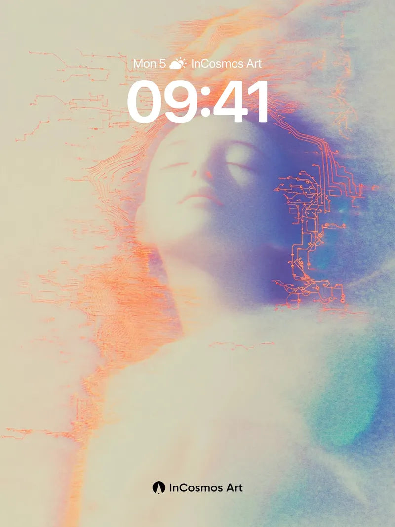 Circuit Reverie Wallpaper with Ethereal Light