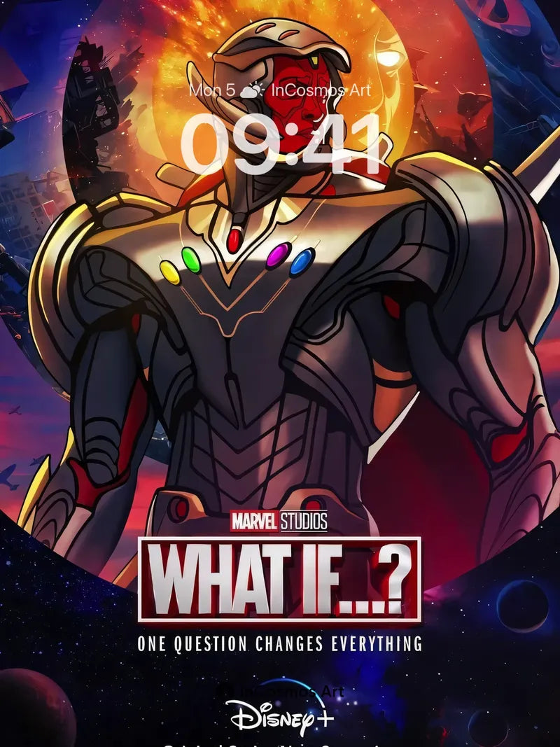 Cosmic Armor Wallpaper with Radiant Energy Core