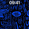 Electric Dream Wallpaper with Tribal Echoes wallpaper for iPhone, iPad & Mac