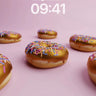 Golden Glaze Wallpaper with Sprinkle Whispers wallpaper for iPhone, iPad & Mac
