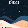 Stellar Dunes Wallpaper with Desert Whispers wallpaper for iPhone, iPad & Mac