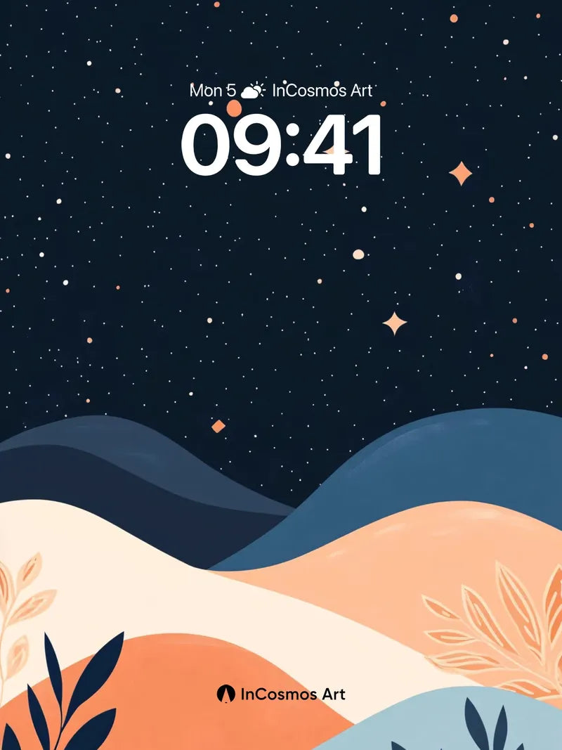 Stellar Dunes Wallpaper with Desert Whispers