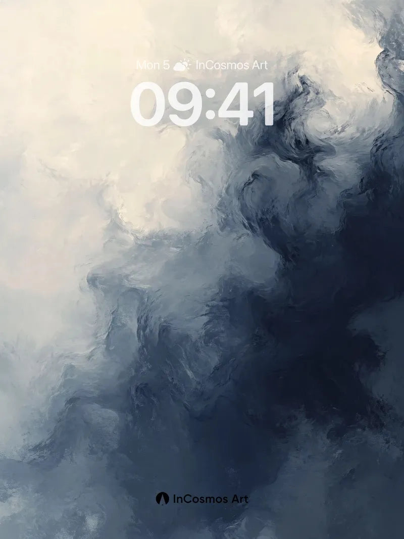 Storm Veil Wallpaper with Ethereal Drift