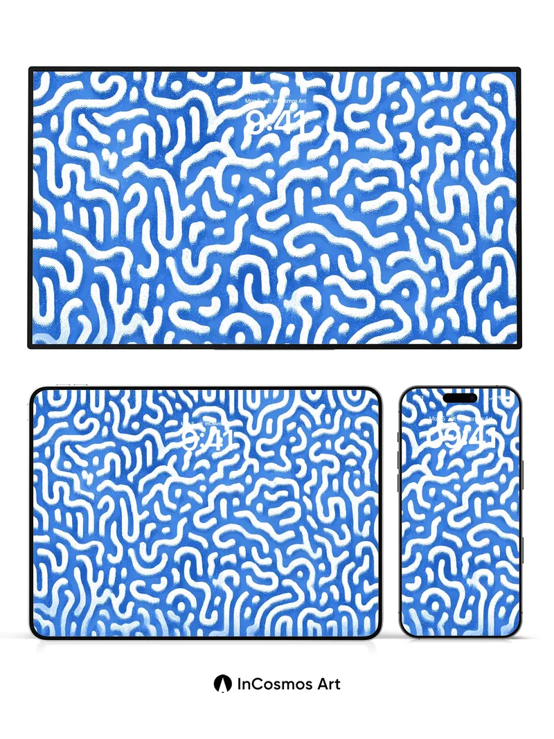 Whispering Lines Wallpaper with Living Patterns