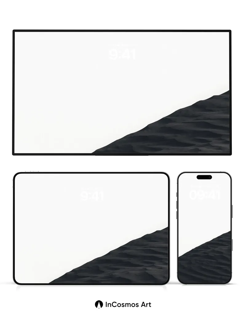 Serenity Slope Wallpaper with Whispering Textures