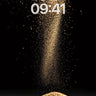 Golden Dust Wallpaper with Falling Light wallpaper for iPhone, iPad & Mac