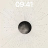 Quiet Eclipse Wallpaper with Radiant Lines wallpaper for iPhone, iPad & Mac