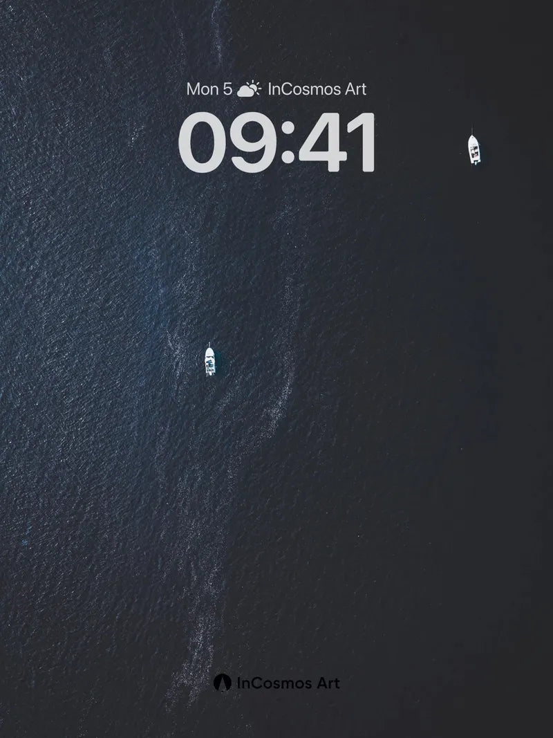 Midnight Drift Wallpaper with Silent Vessels