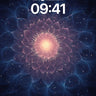 Cosmic Lotus Wallpaper with Starlight Veins wallpaper for iPhone, iPad & Mac