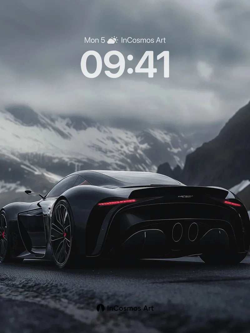 Shadowed Velocity Wallpaper with Alpine Silence