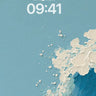 Ocean Breeze Wave Texture Wallpaper