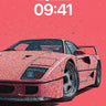 Confetti Mirage Wallpaper with Ferrari Soul wallpaper for iPhone, iPad & Mac
