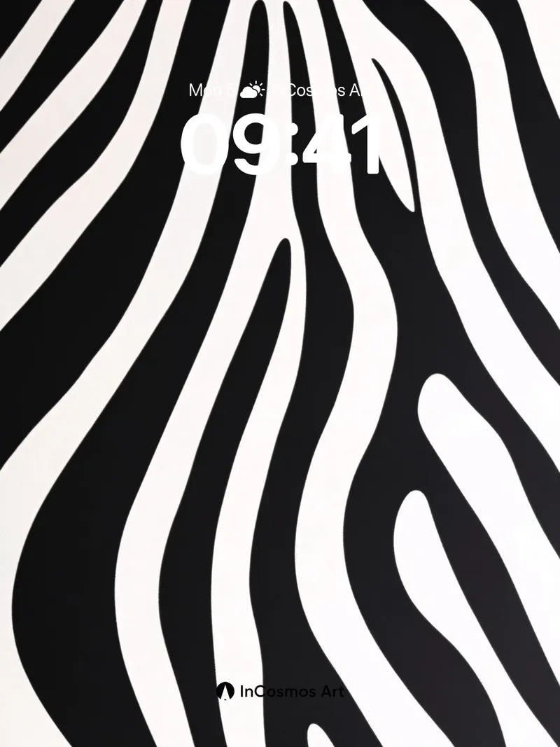 Bold Stride Wallpaper with Zebra Pulse