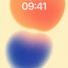 Serene Gradient Wallpaper with Floating Hearts wallpaper for iPhone, iPad & Mac