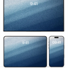 Serenity Gradient Wallpaper with Whispering Textures wallpaper for iPhone, iPad & Mac