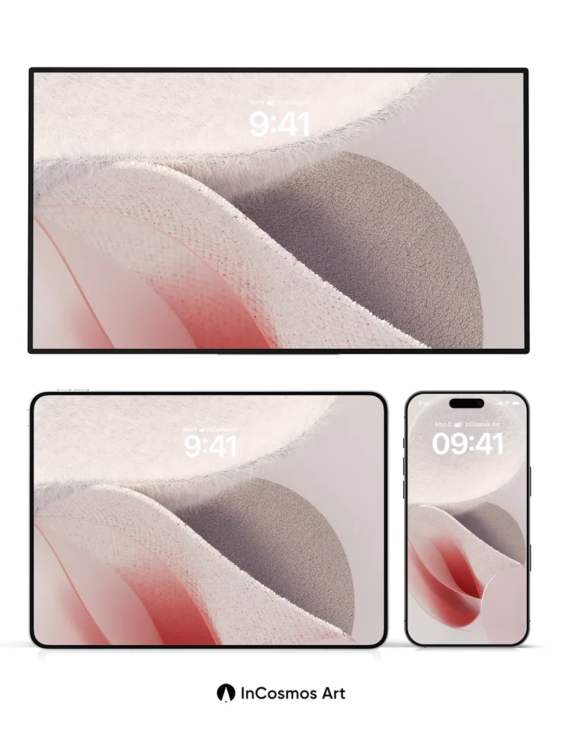 Soft Bloom Wallpaper with Whispering Textures