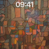 Cubist Mosaic Wallpaper with Hidden Faces wallpaper for iPhone, iPad & Mac