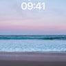 Serenity Ocean Wallpaper with Dusk Hues wallpaper for iPhone, iPad & Mac