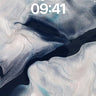 Serenity Flow Wallpaper with Ink Veins wallpaper for iPhone, iPad & Mac
