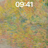 Sunlit Water Reflection Wallpaper with Impressionist Brushwork wallpaper for iPhone, iPad & Mac