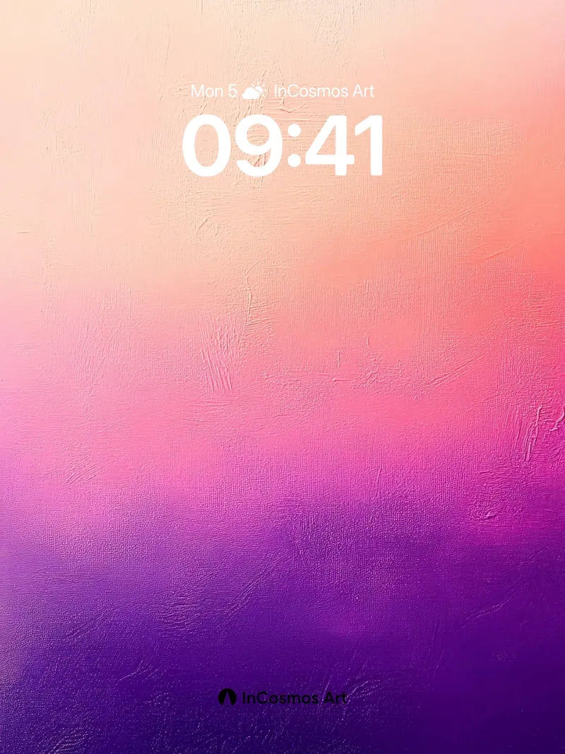 Velvet Horizon Wallpaper with Gradient Breath