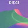 Surreal Gradient Wallpaper with Floating Hills wallpaper for iPhone, iPad & Mac