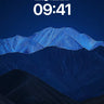 Moonlit Peaks Wallpaper with Celestial Depth wallpaper for iPhone, iPad & Mac
