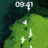 Serenity Flight Wallpaper with Floating Doves wallpaper for iPhone, iPad & Mac