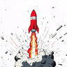 Ignition Fury Wallpaper with Comic Burst wallpaper for iPhone, iPad & Mac