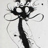 Whimsical Ink Dragon Wallpaper with Playful Lines wallpaper for iPhone, iPad & Mac
