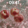 Luminous Float Wallpaper with Apple Reflections wallpaper for iPhone, iPad & Mac