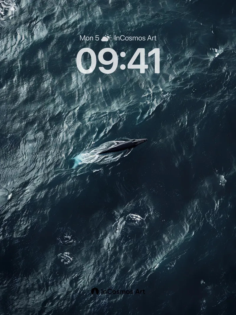 Whispering Depths Wallpaper with Oceanic Silence