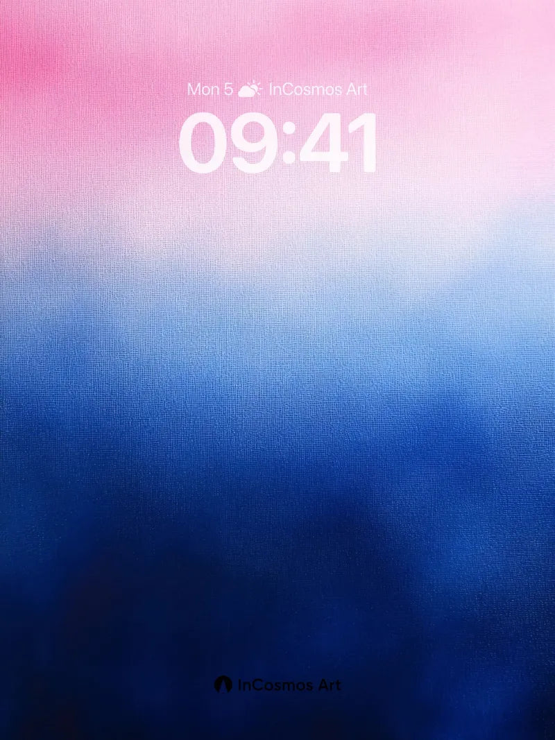 Silken Horizon Wallpaper with Breathable Light