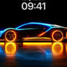 Neon Pulse Wallpaper with Electric Veins wallpaper for iPhone, iPad & Mac