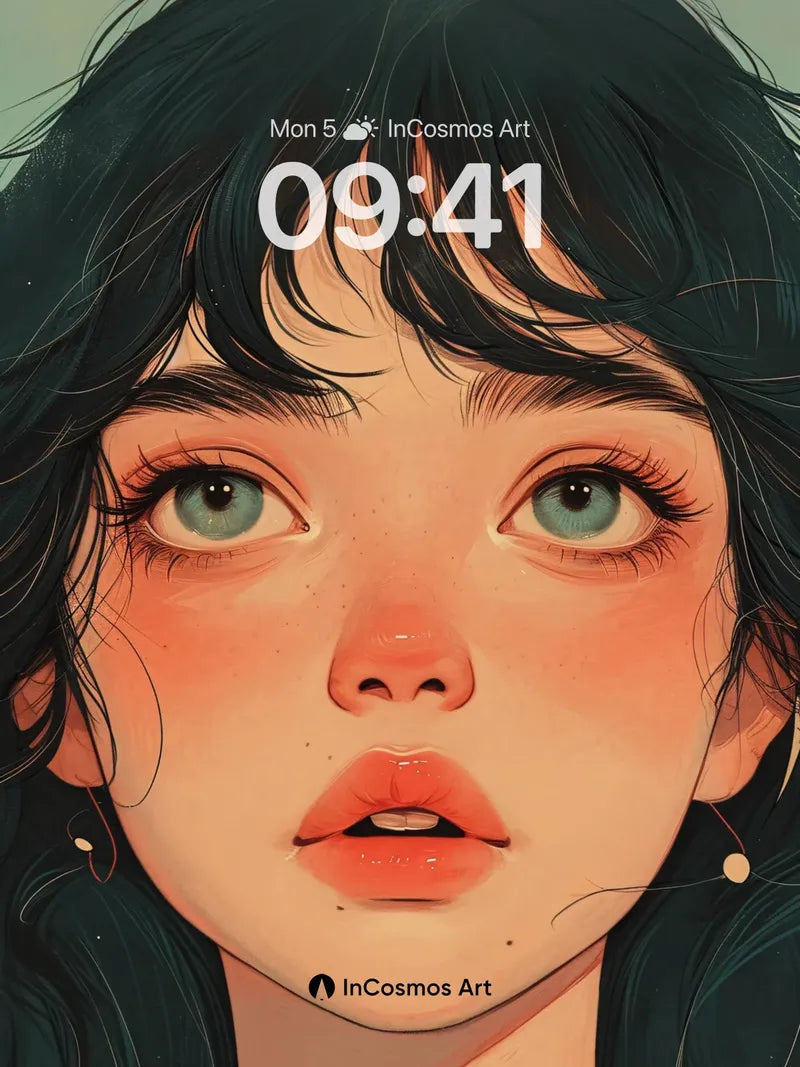 Gentle Hush Wallpaper with Soft Light Trails wallpaper for iPhone, iPad & Mac