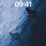 Shadowed Duet Wallpaper with Arctic Silence wallpaper for iPhone, iPad & Mac