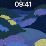 Nocturnal Bloom Wallpaper with Hidden Patterns wallpaper for iPhone, iPad & Mac