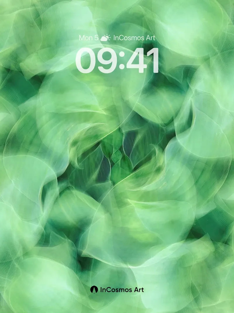 Whispering Canopy Wallpaper with Ethereal Light