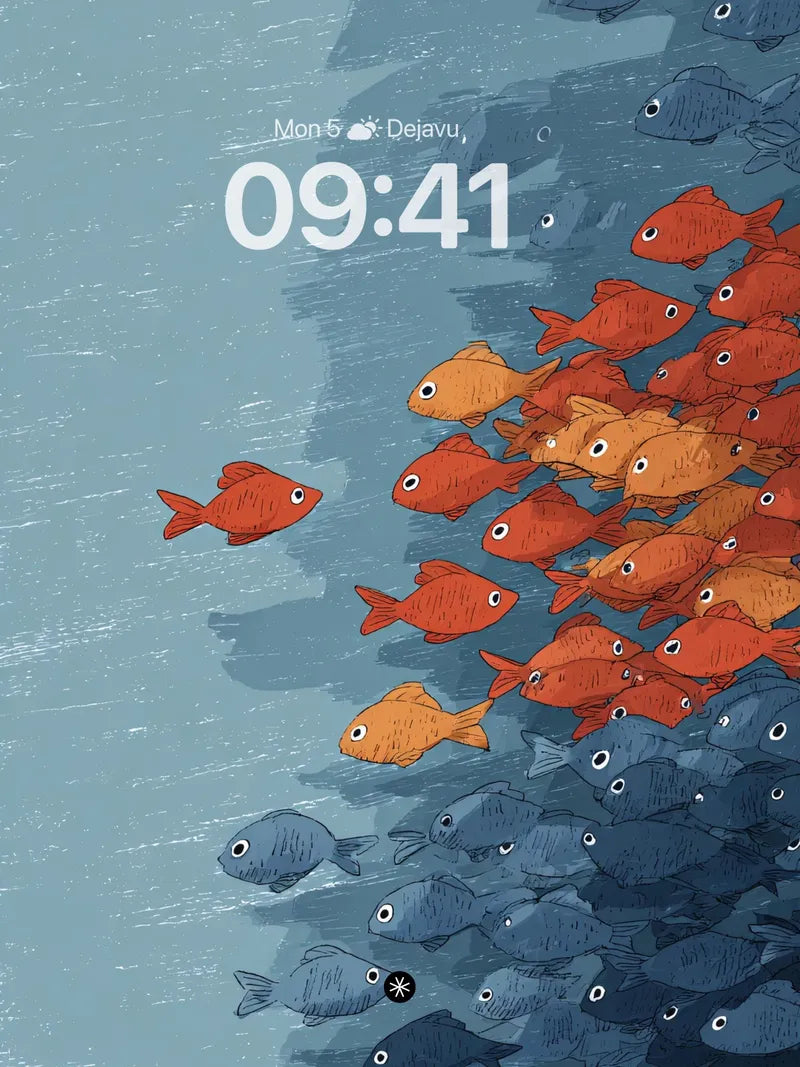 Vivid Ocean Life Background