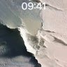 Frozen Fracture Wallpaper with Ethereal Light wallpaper for iPhone, iPad & Mac