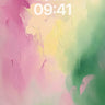 Whispering Canvas Wallpaper with Soft Hues wallpaper for iPhone, iPad & Mac