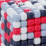 Geometric Pulse Wallpaper with Cubic Rhythm wallpaper for iPhone, iPad & Mac