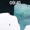 Silent Summit Wallpaper with Floating Figures wallpaper for iPhone, iPad & Mac