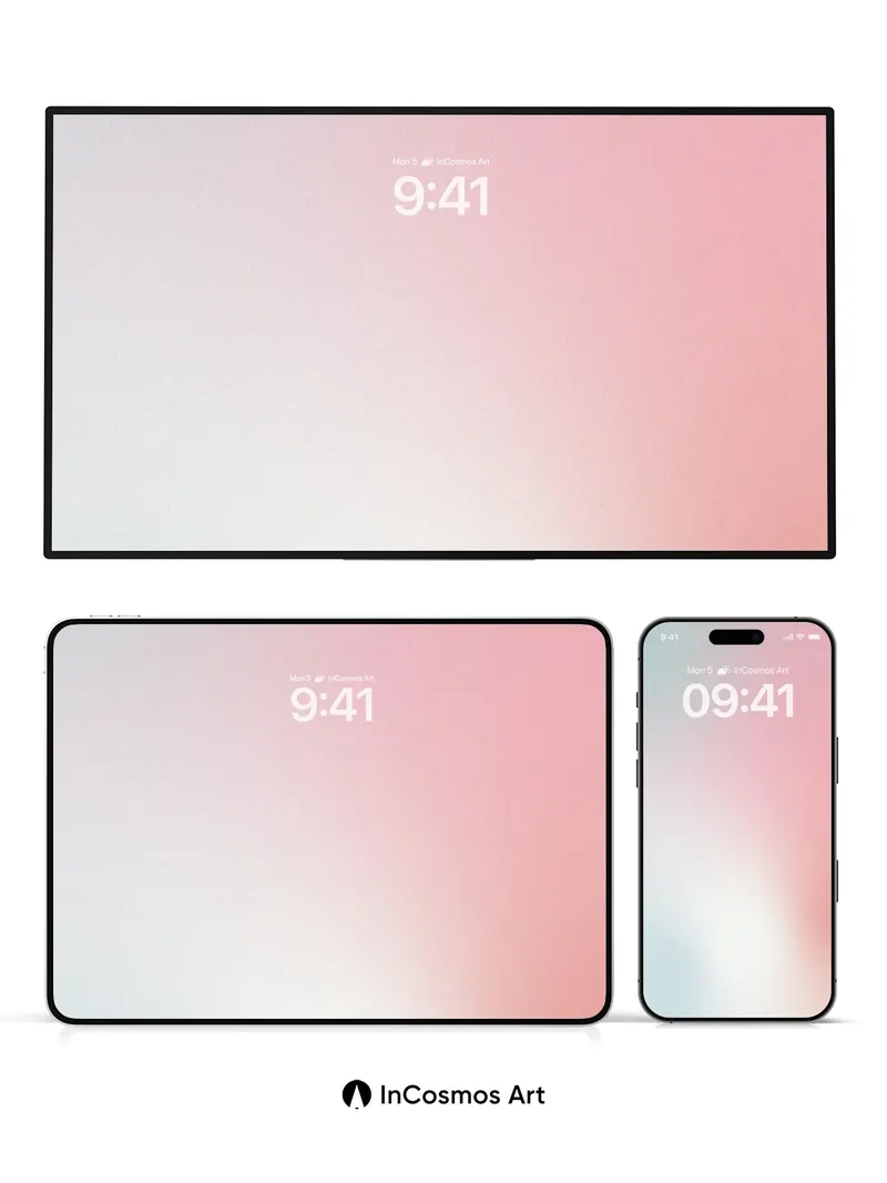 Breathing Gradient Wallpaper with Soft Hues